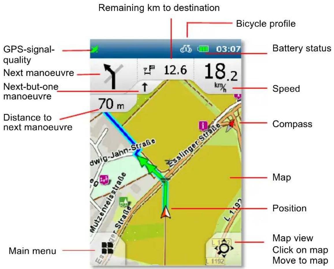 BLAUPUNKT 2 Plus - Navigation view - 1