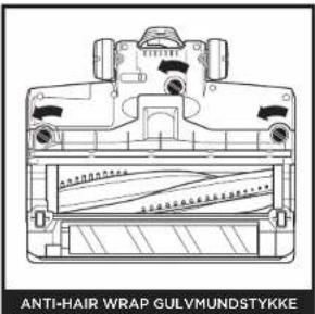 SHARK Anti Hair Wrap & Duo Clean IZ201 - GULVMUNDSTYKKE - 1