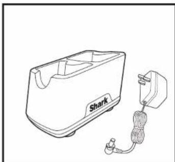 SHARK Anti Hair Wrap & Duo Clean IZ201 - LED BATTERY POWER AND CHARGING INDICATORS - 4