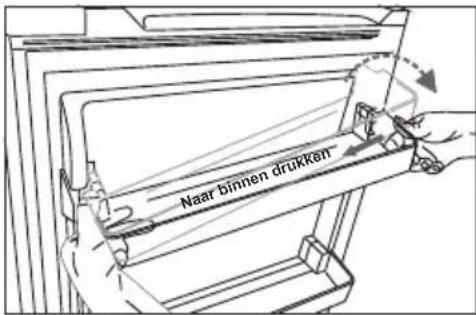 Everglades EVTT125 - Installatievan het deurschap - 1