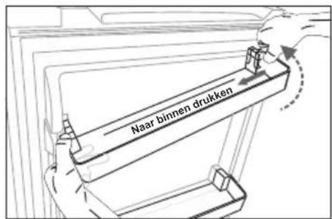 Everglades EVTT125 - Uitnemen van het deurschap - 1