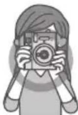FUJIFILM Instax Mini 40 - Precautions for Holding the Camera - 1
