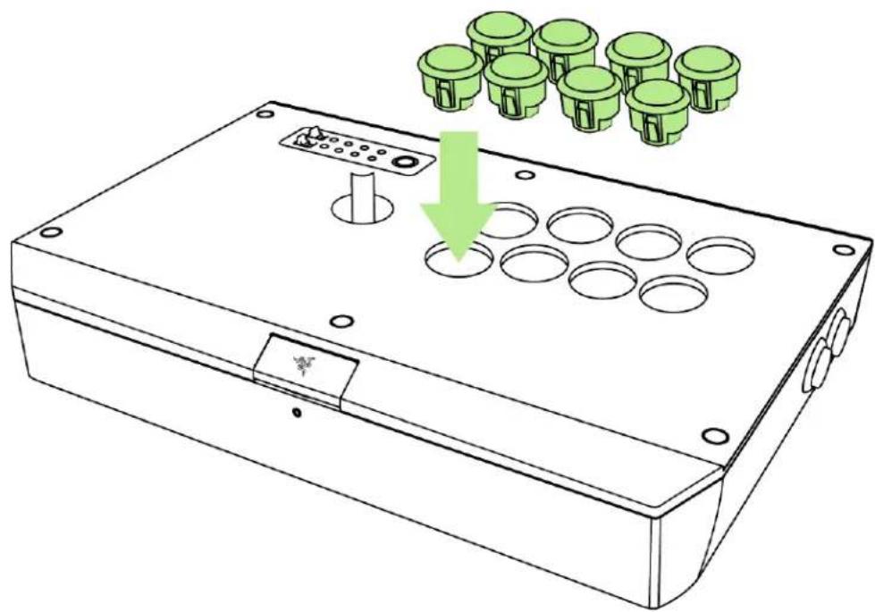 RAZER Atrox - Changer l'illustration du panneau superieur - 13