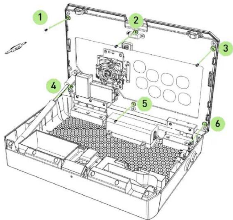 RAZER Atrox - Changer l'illustration du panneau superieur - 15