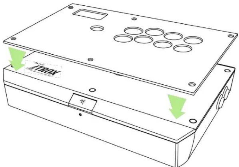 RAZER Atrox - Changer l'illustration du panneau superieur - 12