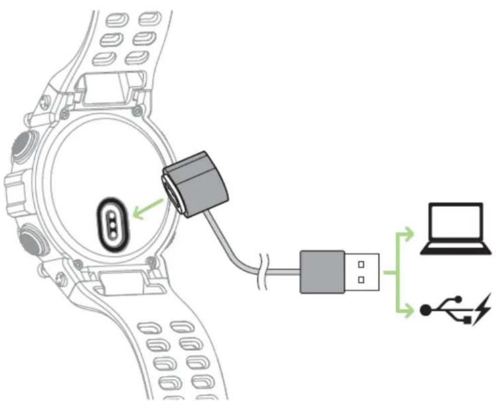 RAZER Nabu Watch - CHARGER LA MONTRE NABU - 1