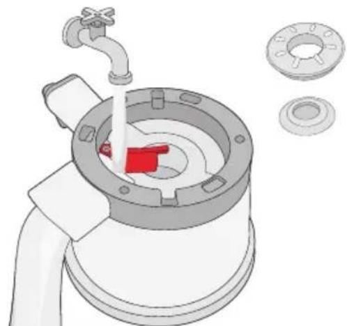 OMEGA Vert VRT352 - Verwijder de afsluitring - 2