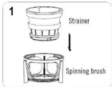 DEJELIN Slowjuicer SLJV4300 - ASSEMBLY METHOD2 - 1