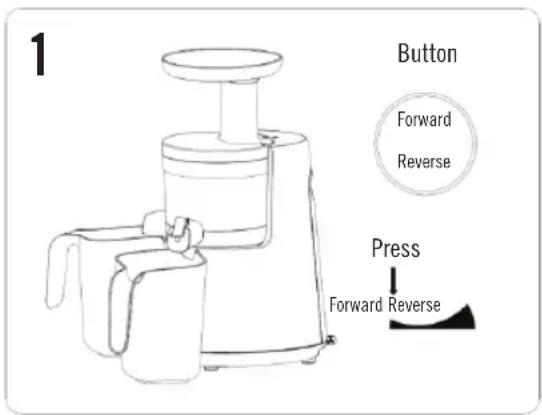 DEJELIN Slowjuicer SLJV4300 - USAGE OF THE MACHINE - 1