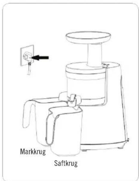 DEJELIN Slowjuicer SLJV4300 - ÜBLICHE MONTAGEMETHODE - 1