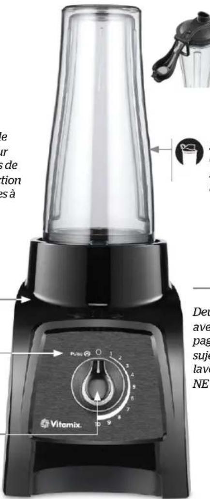 Vitamix S30 - PIÉCES ET CARACTERISTIQUES - 2