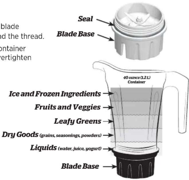 Vitamix S30 - Rotating blades can cause severe injury. - 2