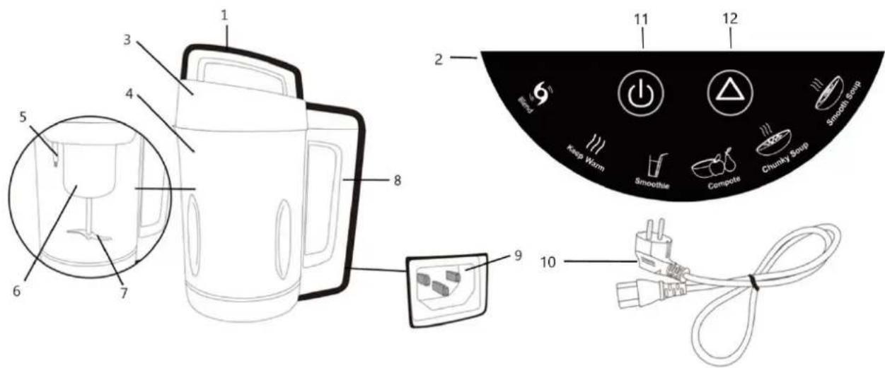 FRITEL Soup Maker SB 3190 - 1