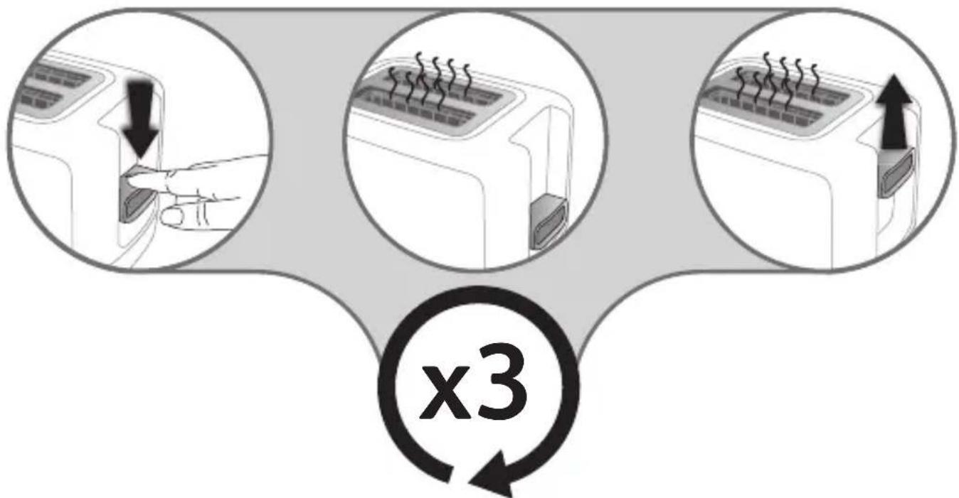 MOULINEX Subito 4 LT3408 - Automatic function to reheat bread - 7