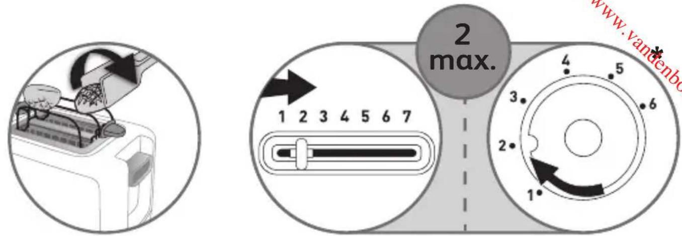 MOULINEX Subito LS340D - Automatic function to reheat bread - 39