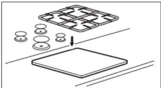ZANUSSI ZGH62412BA - ASSEMBLY - 8