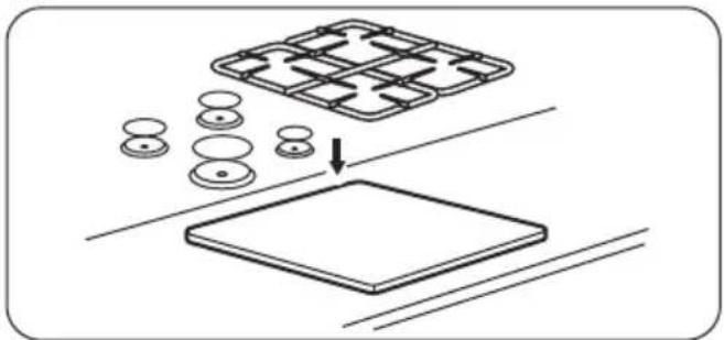 ZANUSSI ZGG62413XS - MONTAGE - 12