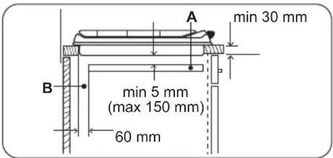 ZANUSSI ZGG62413XS - Kitchen unit with door - 2