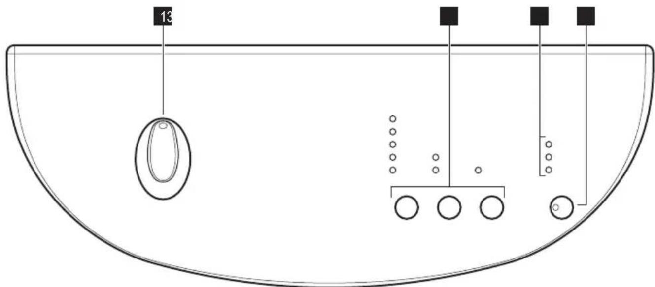 ZANUSSI ZWY 160 - Bandeau de commande - 1