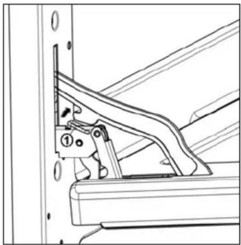 ZANUSSI ZCG053GW1 - Retirer la portedou four - 1