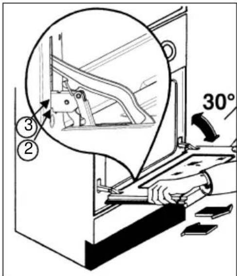 ZANUSSI ZCG053GW1 - Hanging the Oven Door - 2