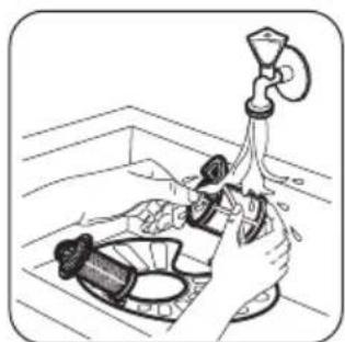 ZANUSSI ZDF14001WA - CLEANING THE FILTERS - 6