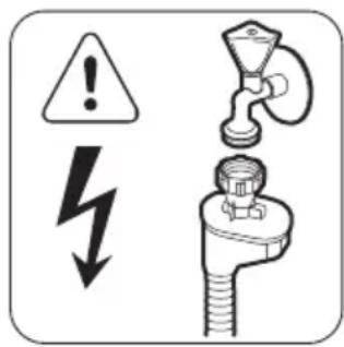 ZANUSSI ZDF1001 - Aansluiting aan de waterleiding - 1