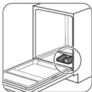 ZANUSSI ZDF1001 - Cleaning the filters - 1
