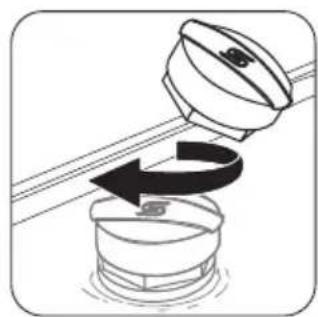 ZANUSSI ZDF1001 - Filling the salt container - 9