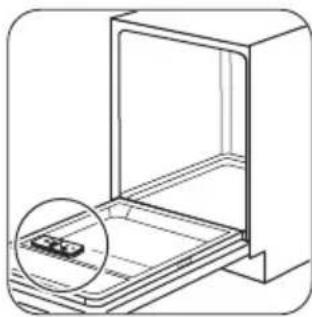 ZANUSSI ZDF1001 - Using the detergent - 1