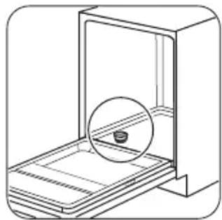 ZANUSSI ZDF1001 - Filling the salt container - 2