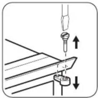 ZANUSSI ZBT23420SR - Wechsel des Türanschlags - 1