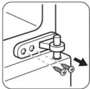 ZANUSSI ZBT23420SR - Wechsel des Türanschlags - 2