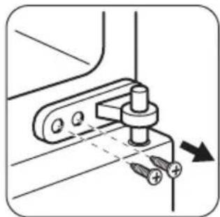 ZANUSSI ZBT23420SR - Cambio del sentido de apertura de las puertas - 2