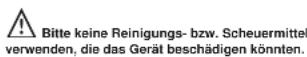 ZANKER ZKK8206K - Reinigung der Innenteile - 1
