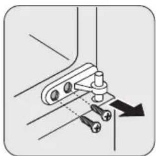 ZANKER KBT23001SK - Réversibilité de la porte - 2