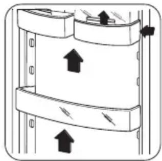 ZANKER KBB25001SK - Hetplaatsen van de deurschappen - 1