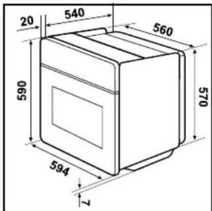 ZANKER ZKH7515W - Securing the Appliance to the Cabinet - 1