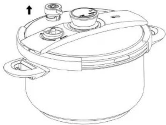 Zavor EZLock ZCWEZ05 - TO REMOVE THE PRESSURE VALVE FOR CLEANING PURPOSES: - 1