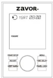 Zavor Lux LCD - Live Active Cultures-Unflavored Yogurt: - 2