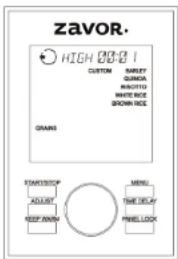 Zavor Lux LCD - Función de Granos - 1