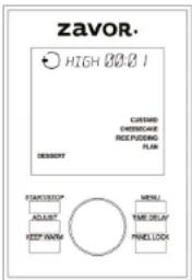 Zavor Lux LCD - Función de Postres - 1