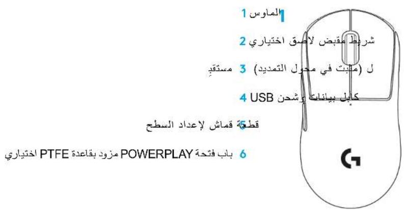 LOGITECH G Pro X Superlight - محتويات العبوة - 1