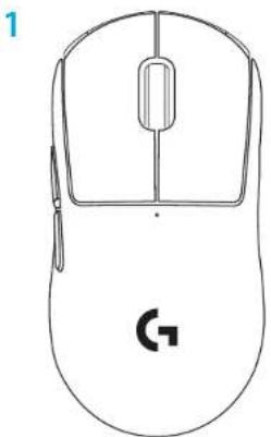 LOGITECH G Pro X Superlight - ΠΕΡΙΕΧΟΜΕΝΑ ΣΥΣΚΕΥΑΣΙΑΣ - 1