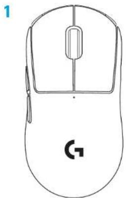 LOGITECH G Pro X Superlight - CONTENUTO DELLA CONFEZIONE - 1