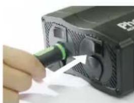 Phottix Indra500 TTL - Uso dell'alimentatore di corrente Phottix Indra - 1