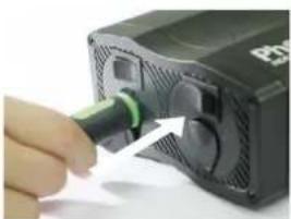 Phottix Indra500 TTL - 使用Phottix Indra交流电源适配器时 - 1