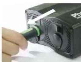 Phottix Indra500 TTL - Scollegamento dell'alimentatore di corrente Phottix Indra - 1