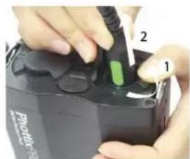 Phottix Indra500 TTL - 断开Phottix Indra移动电源时 - 1