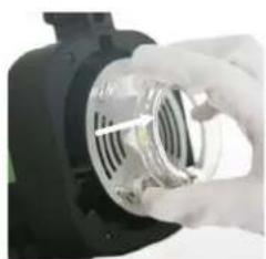 Phottix Indra500 TTL - Sostituzione della lampada flash - 2